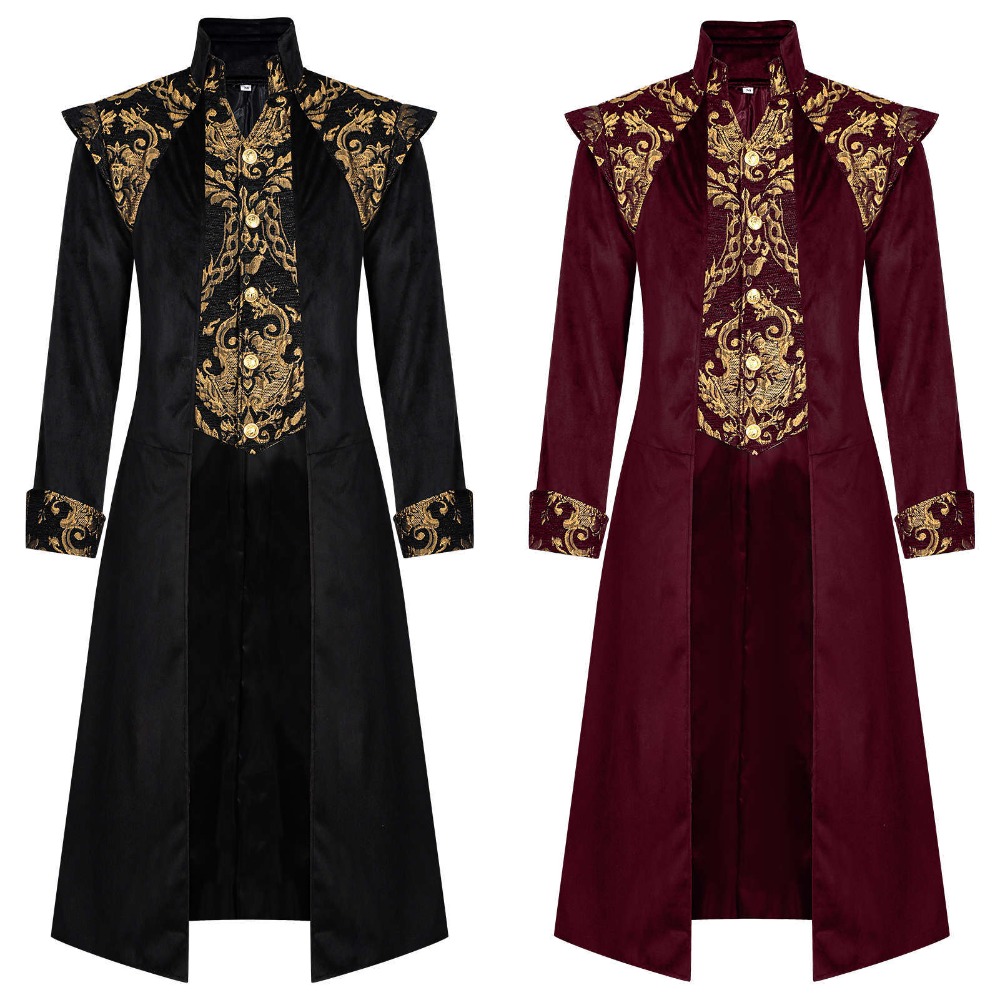 Victorian Women'S Formal Wear - Пальто-фрак в стиле стимпанк, средневековое, викторианское,