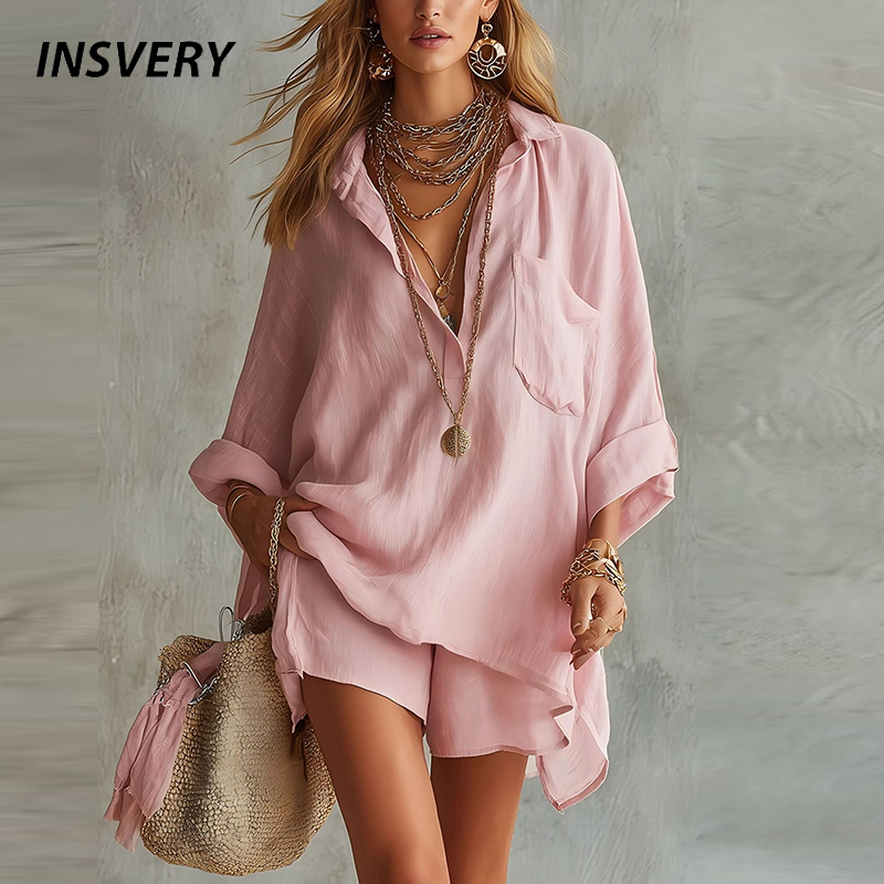 Women'S Formal Wear Blouse - Весенне-летний комплект: блузка с длинным рукавом