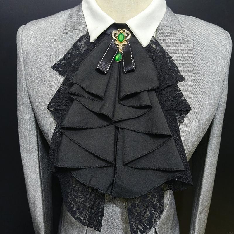 Victorian Women'S Formal Wear - Кружевной съемный воротник с рюшами. Элегантный