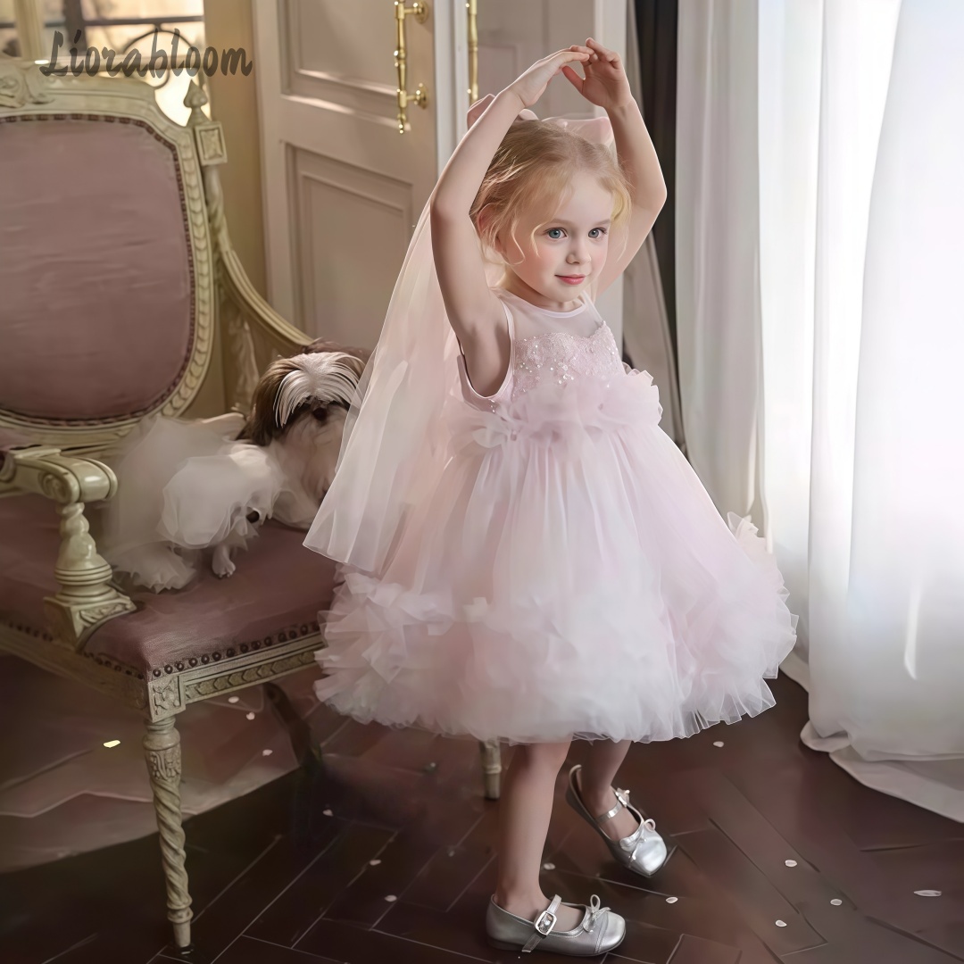 Women Formal Wear Designers - Платье для девочек из фатина с