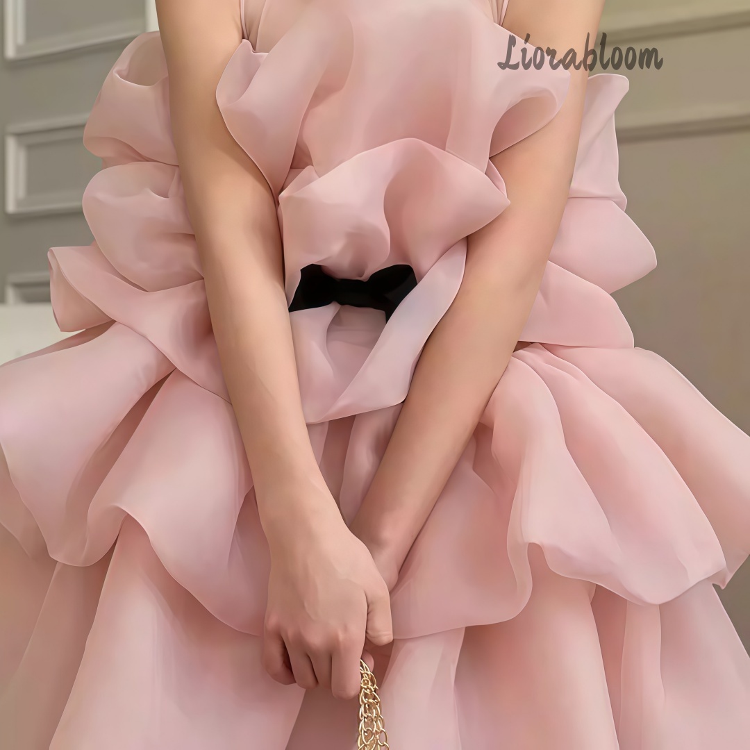 Women Formal Wear Designers - Многоцветное многослойное нарядное платье для девочек,