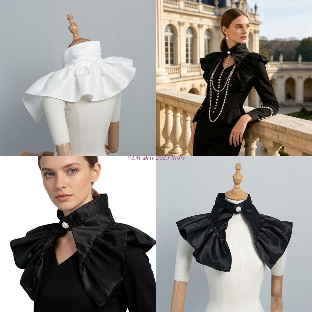 Victorian Women'S Formal Wear - 49ME викторианский воротник с атласным съемным