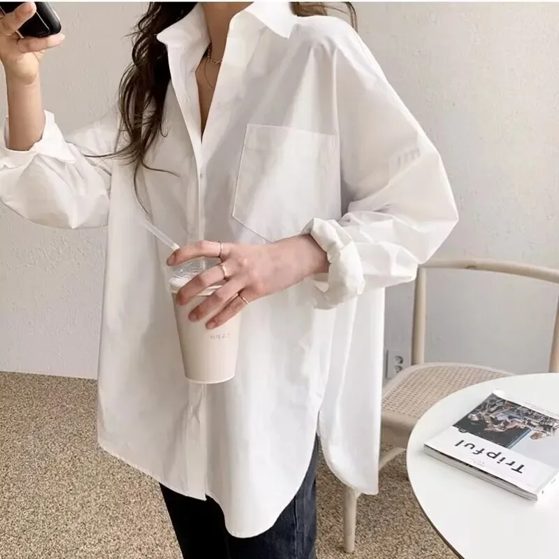 Women'S Formal Wear Blouse - 2026 модная новая хлопковая женская рубашка