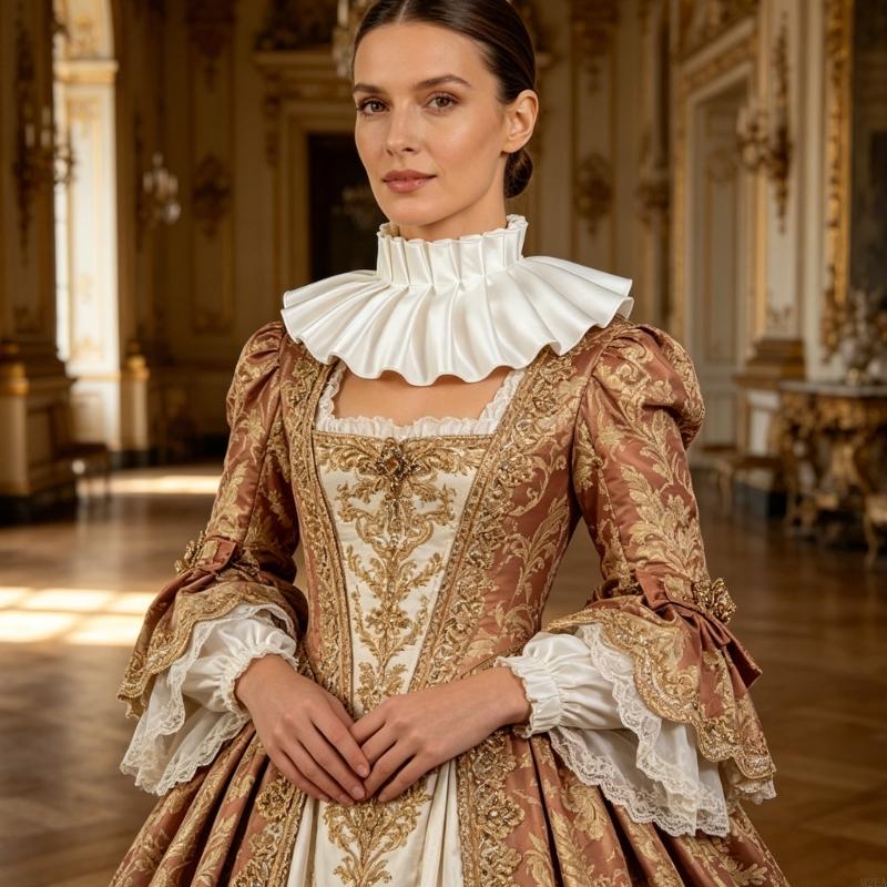Victorian Women'S Formal Wear - 2025 Новый декоративный воротник со съемным