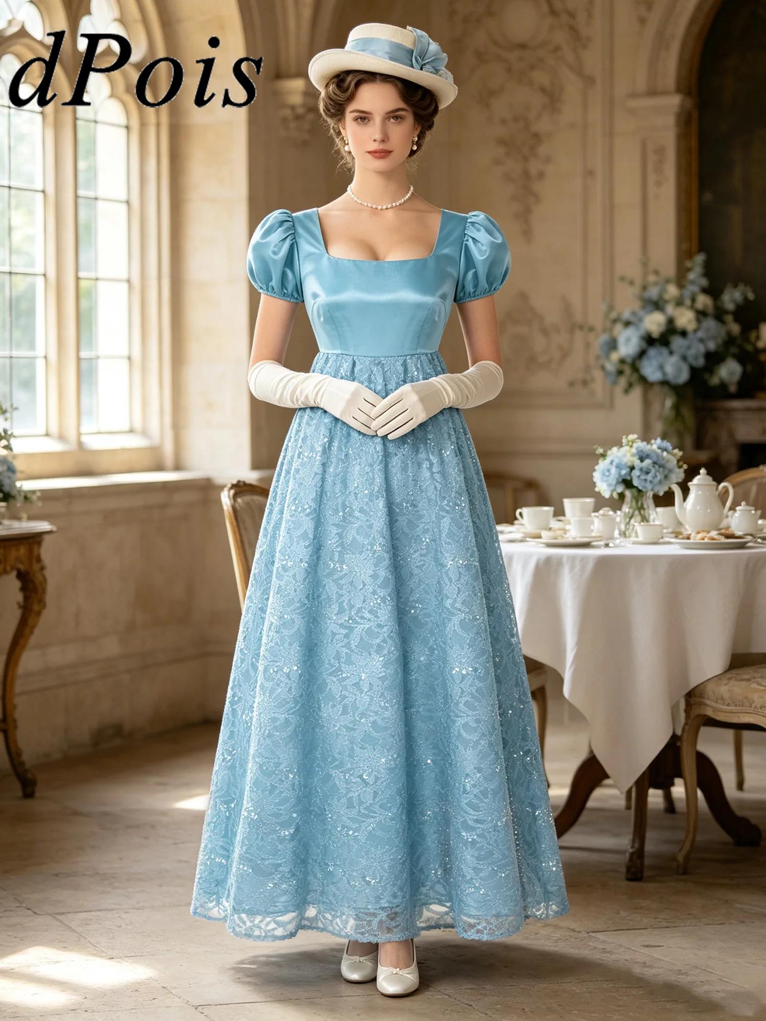 Victorian Women'S Formal Wear - Женское винтажное платье в стиле Регенси
