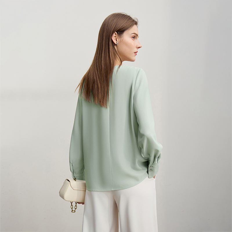 Женская осенняя блузка Amii 20 – обзор и цена Women'S Formal Wear Blouse