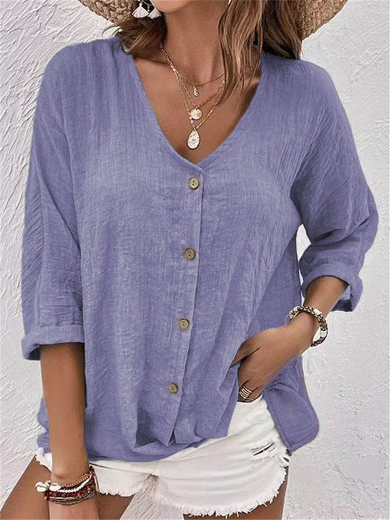 Элегантная однотонная блузка н – обзор и цена Women'S Formal Wear Blouse