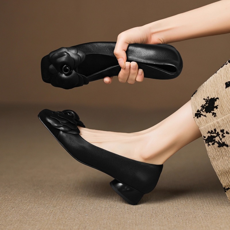 Одиночные туфли с французским  – обзор и цена Kitten Heel Women