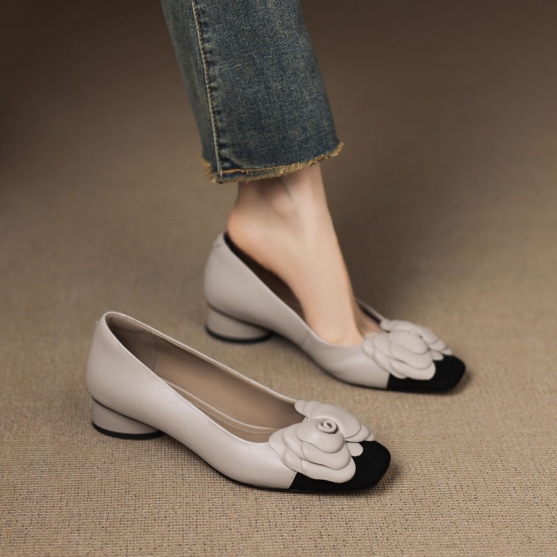 Одиночные туфли с французским  – обзор и цена Kitten Heel Women