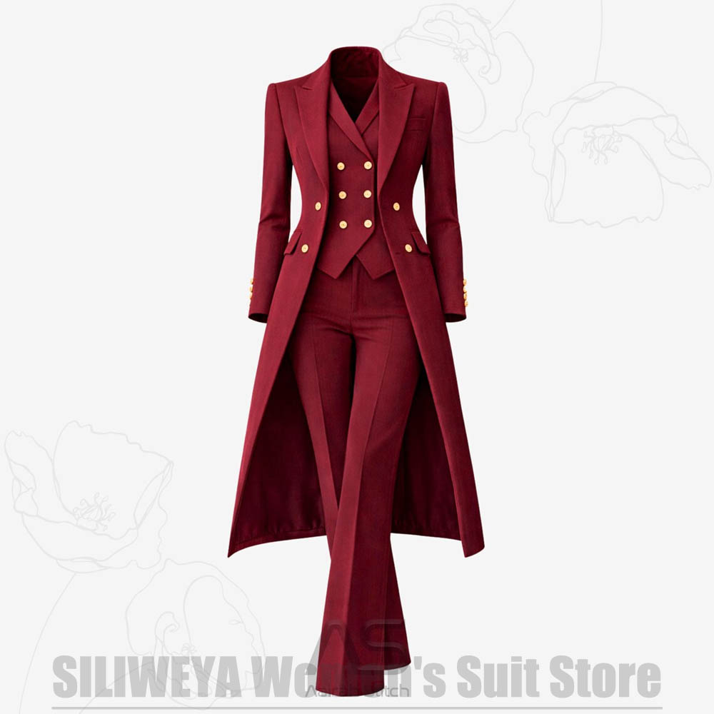 Женский костюм-тройка: двуборт – обзор и цена Women'S Formal Wear Wedding