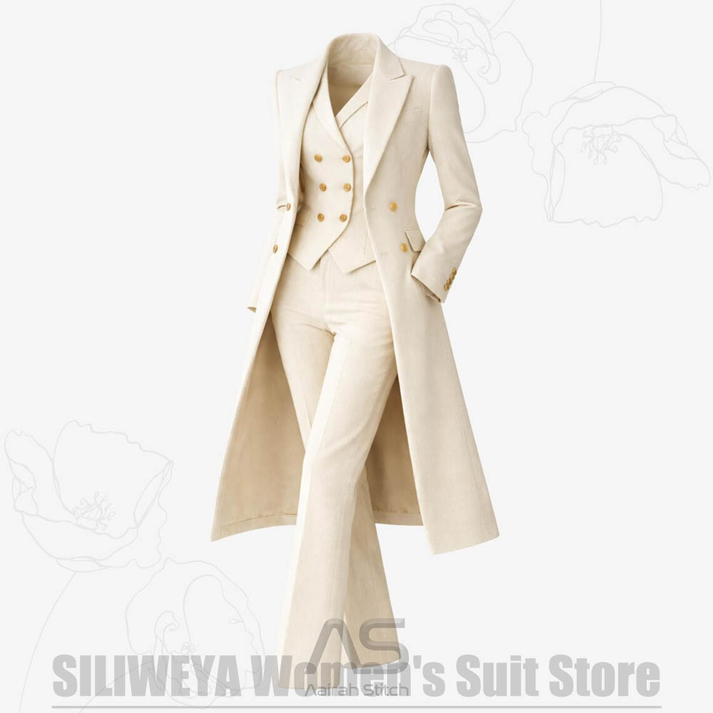 Женский костюм-тройка: двуборт – обзор и цена Women'S Formal Wear Wedding