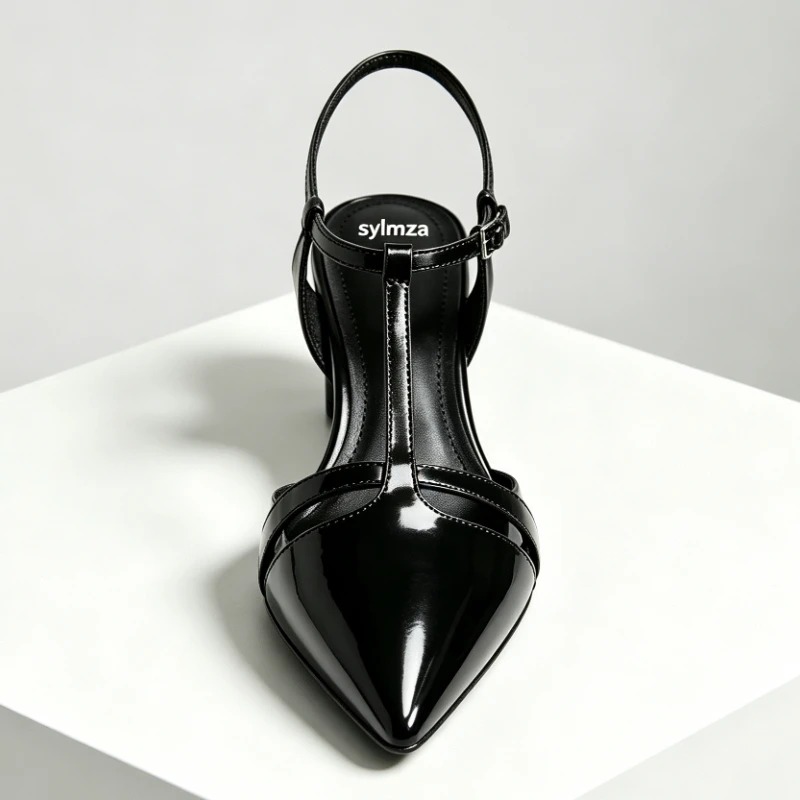 Женские туфли-лодочки из лакир – обзор и цена Kitten Heel Women