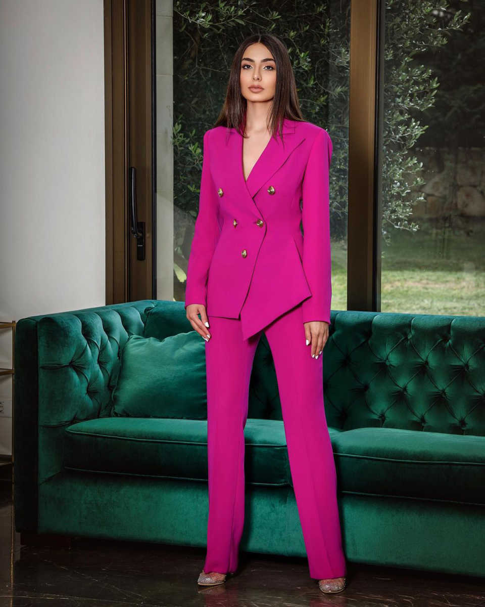 Candy Color Women Pants Suits  – обзор и цена Women Formal Wear With Tie