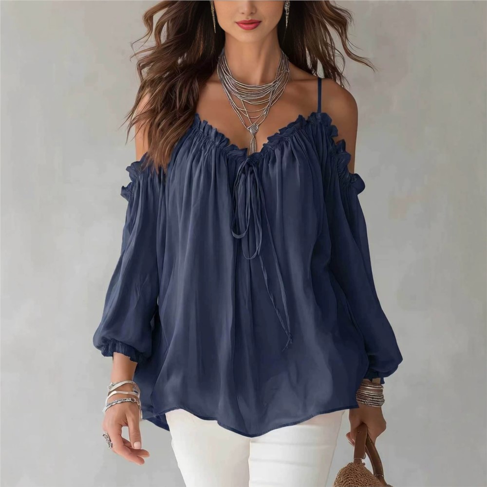 Элегантная блузка с открытыми  – обзор и цена Women'S Formal Wear Blouse