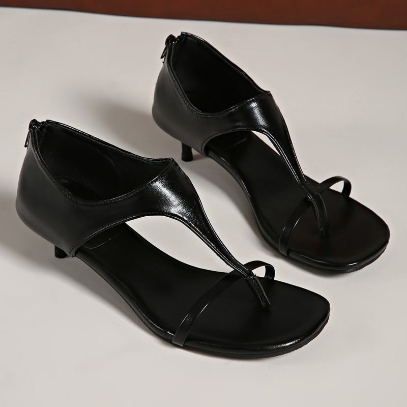 Минималистичные босоножки с Т- – обзор и цена Kitten Heel Women