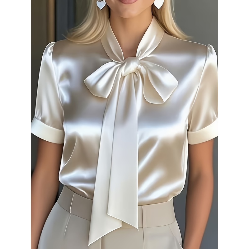 Элегантная женская рубашка с к – обзор и цена Women Formal Wear With Tie